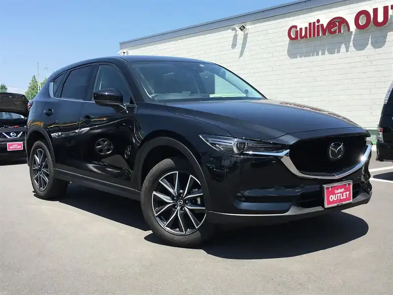 カタログ画像：ＣＸ－５（CX-5） ２５Ｓ Ｌパッケージ 2017年8月 DBA-KF5P 2500cc ディープクリスタルブルーマイカ 燃費14.8km / l メイン（その他）