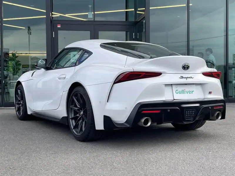 カタログ画像：スープラ（SUPRA） ＲＺ 2022年10月 3BA-DB06 3000cc ホワイトメタリック 燃費11.0km / l バック