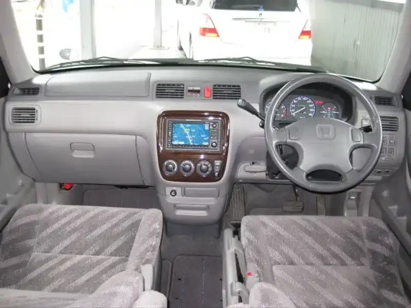 カタログ画像：ＣＲ－Ｖ（CR-V） フルマーク・ナビオ 2000年5月 GF-RD1 2000cc プレミアムホワイト・パール 燃費11.6km / l  内装