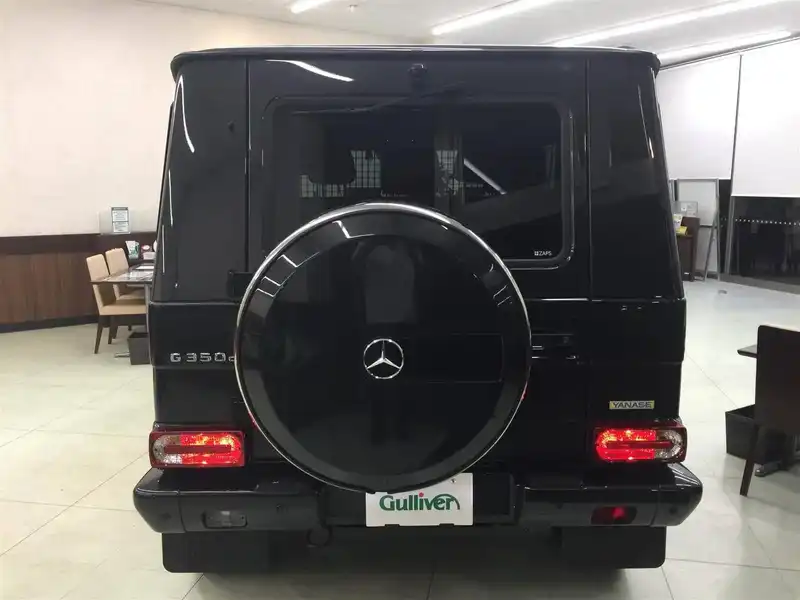 カタログ画像：Ｇクラス（G-CLASS） Ｇ３５０ｄ ヘリテージエディション 2018年4月 LDA-463348 3000cc ブルーブラック（Ｍ） 燃費10.3km / l バック