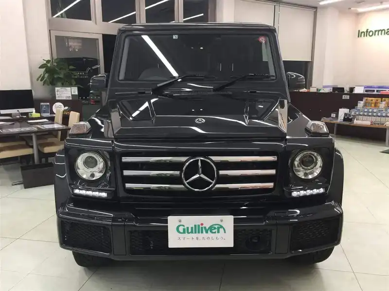 カタログ画像：Ｇクラス（G-CLASS） Ｇ３５０ｄ ヘリテージエディション 2018年4月 LDA-463348 3000cc ブルーブラック（Ｍ） 燃費10.3km / l フロント