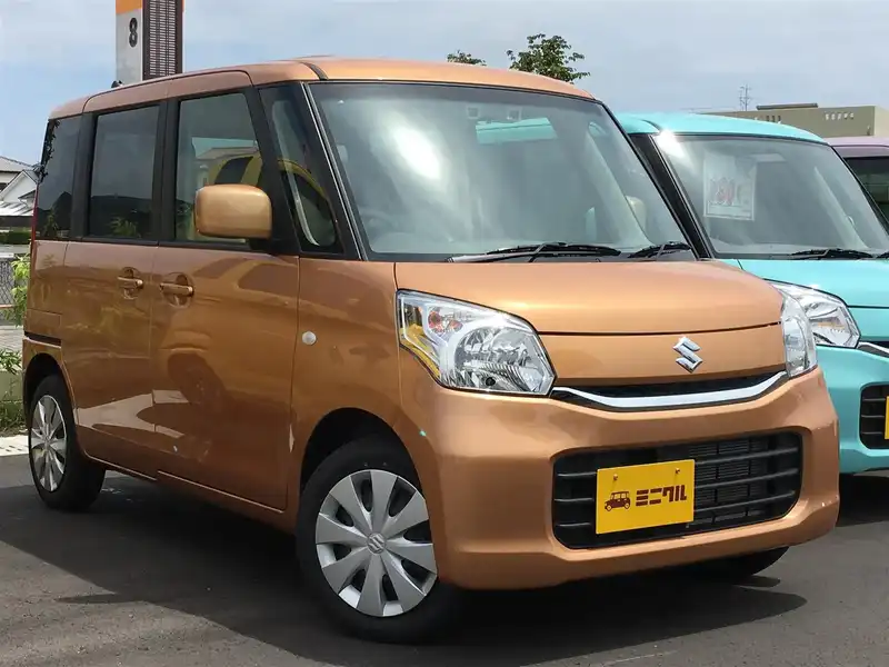 カタログ画像：スペーシア（SPACIA） Ｘ 2015年5月 DAA-MK42S 660cc キャンドルオレンジメタリック 燃費32.0km / l メイン（その他）