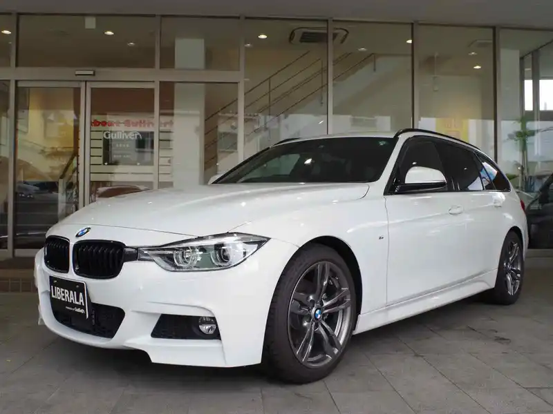 カタログ画像：３シリーズ（3 SERIES） ３２０ｄツーリング セレブレーションエディション スタイルエッジ 2016年5月 LDA-8C20 2000cc アルピン・ホワイト 燃費21.4km / l フロント