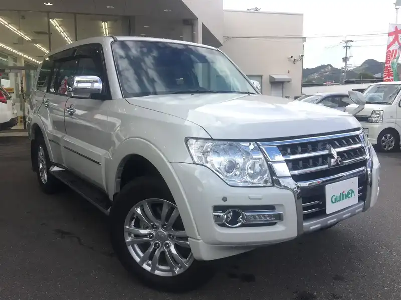 10121200 | カタログ画像：パジェロ（PAJERO） ロング スーパーエクシード 2018年2月 LDA-V98W 3200cc ウォームホワイトパール メイン