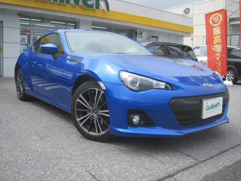 カタログ画像：ＢＲＺ（BRZ） Ｓ 2012年3月 DBA-ZC6 2000cc ＷＲブルー・マイカorギャラクシィブルー・シリカ 燃費12.4km / l メイン