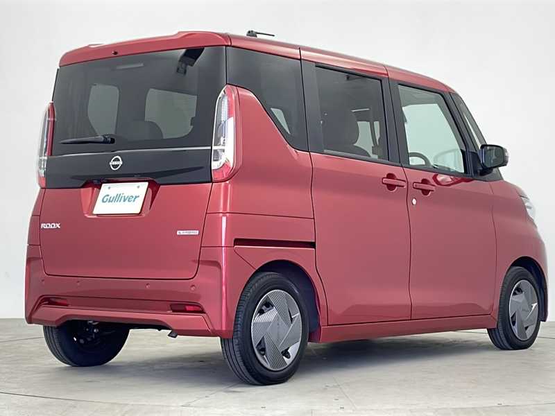 カタログ画像：ルークス（ROOX） Ｘ 2023年6月 5AA-B44A 660cc スパークリングレッド（ＰＭ） 燃費20.9km / l 外装