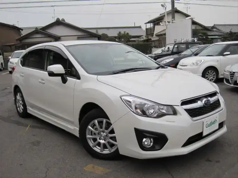 カタログ画像：インプレッサスポーツ（IMPREZA SPORTS） ２．０ｉ－Ｓ 2012年10月 DBA-GP7 2000cc サテンホワイト・パール 燃費15.8km / l メイン（その他）