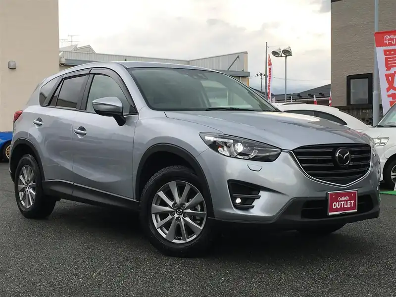 カタログ画像：ＣＸ－５（CX-5） ２５Ｓ プロアクティブ 2015年1月 DBA-KE5AW 2500cc ソニックシルバーメタリック 燃費14.6km / l メイン