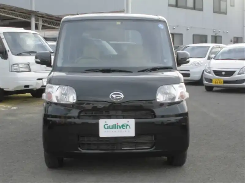 カタログ画像：タント（TANTO） Ｇ 2012年9月 DBA-L375S 660cc ブラックマイカメタリック 燃費25.0km / l フロント