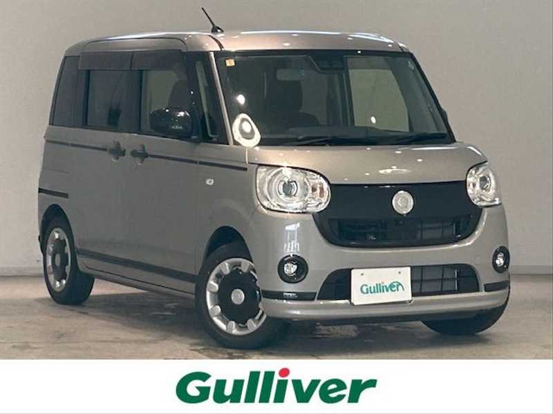カタログ画像：ムーヴキャンバス（MOVE CANBUS） ＧブラックアクセントＶＳ ＳＡⅢ 2020年12月 5BA-LA810S 660cc スムースグレーマイカメタリック 燃費19.6km / l メイン（その他）