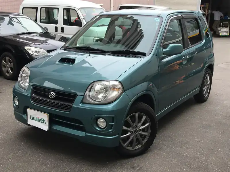 カタログ画像：Ｋｅｉスポーツ（KEI SPORT） スポーツ 2001年4月 TA-HN22S 660cc ミスティグリーンメタリック 燃費19.8km / l  外装