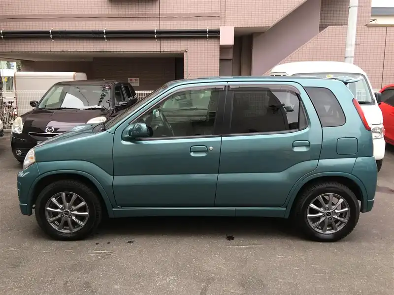 カタログ画像：Ｋｅｉスポーツ（KEI SPORT） スポーツ 2001年4月 TA-HN22S 660cc ミスティグリーンメタリック 燃費18.2km / l  外装