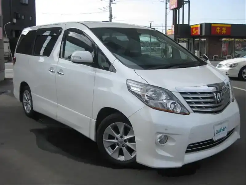 カタログ画像：アルファード（ALPHARD） ３５０Ｓ 2008年5月 DBA-GGH25W 3500cc ホワイトパールクリスタルシャイン 燃費9.4km / l  メイン（その他）