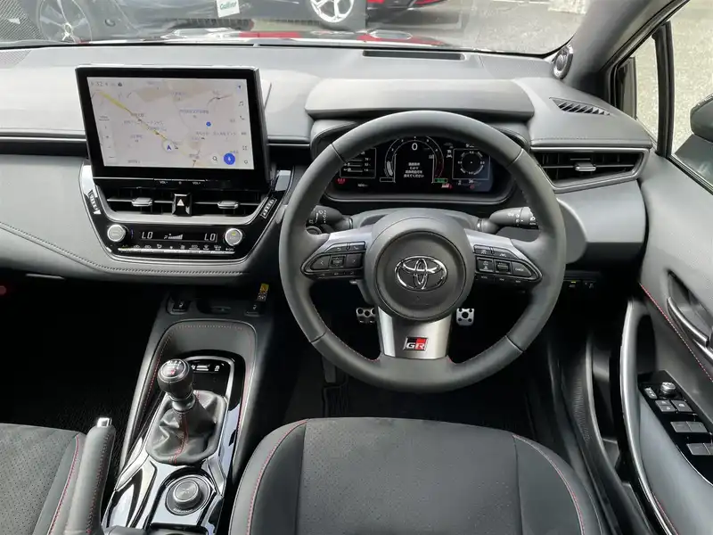 カタログ画像：ＧＲカローラ（GR COROLLA） ＲＺ 2022年12月 4BA-GZEA14H 1600cc プレシャスブラックパール 燃費12.4km / l 内装