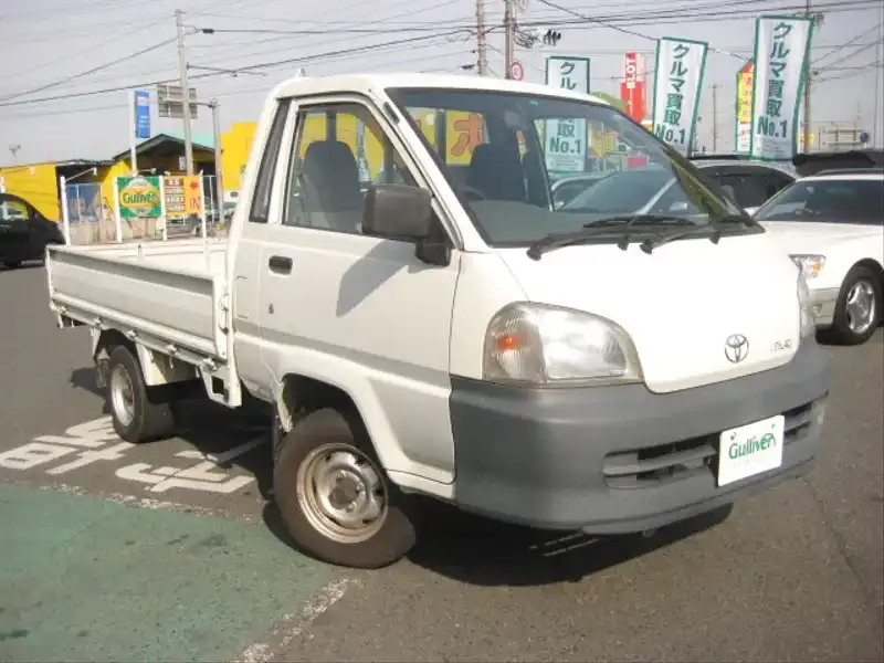 カタログ画像：ライトエーストラック（LITEACE TRUCK） ＤＸ 1999年6月 KF-CM80 2200cc ホワイト 燃費12.6km / l  メイン