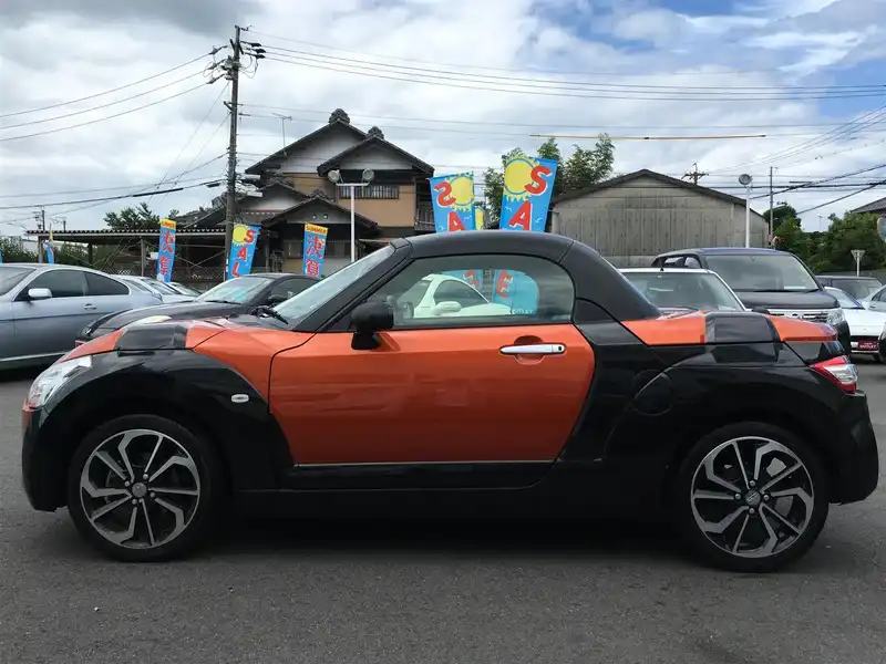 カタログ画像：コペン（COPEN） エクスプレイ 2021年4月 3BA-LA400K 660cc トニコオレンジメタリック 燃費18.6km / l 外装