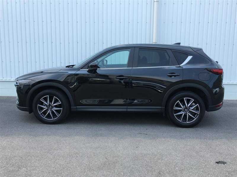 カタログ画像：ＣＸ－５（CX-5） ２５Ｓ シルクベージュセレクション 2020年1月 6BA-KF5P 2500cc ジェットブラックマイカ 燃費13.0km / l 外装