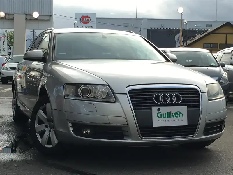 カタログ画像：Ａ６アバント（A6 AVANT） ２．４ 2007年1月 GH-4FBDW 2400cc シルバーメタリック 燃費9.5km / l  メイン