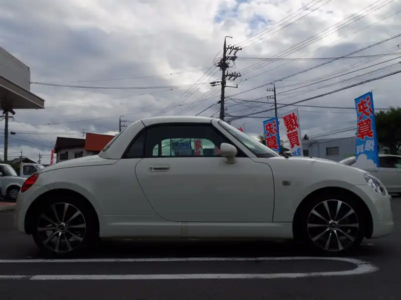 カタログ画像：コペン（COPEN） アクティブトップ 2010年8月 ABA-L880K 660cc ホワイト 燃費15.2km / l  外装