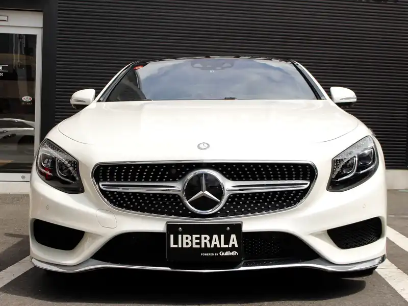 10098591 | カタログ画像：Ｓクラス（S-CLASS） Ｓ５５０ ４マチック クーペ ＡＭＧライン 2015年7月 DBA-217385 4700cc ダイヤモンドホワイト（Ｍ） フロント