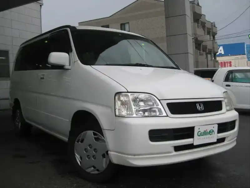 カタログ画像：ステップワゴン（STEPWAGON） ウルトラ フィールドデッキ 回転対座シート 2000年8月 GF-RF1 2000cc タフタホワイト 燃費10.6km / l  メイン（その他）