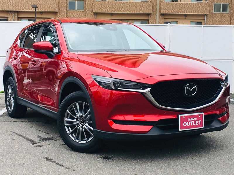 カタログ画像：ＣＸ－５（CX-5） ２０Ｓ 2020年1月 6BA-KFEP 2000cc ソウルレッドクリスタルメタリック 燃費14.6km / l メイン