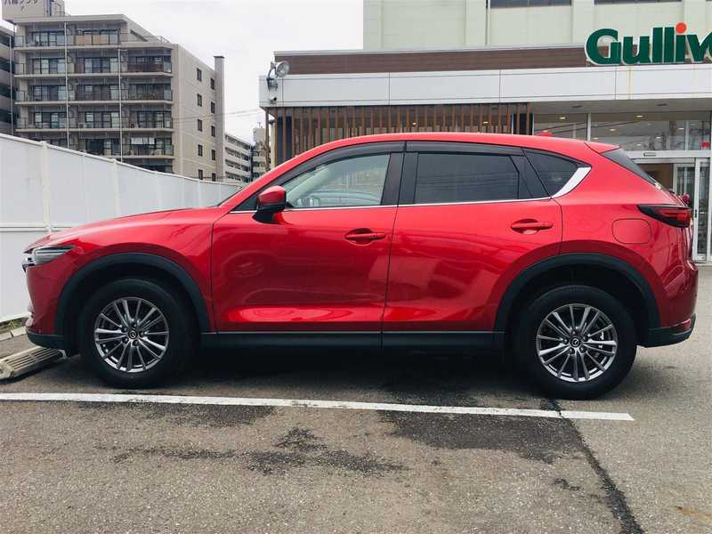 カタログ画像：ＣＸ－５（CX-5） ２０Ｓ 2019年10月 6BA-KFEP 2000cc ソウルレッドクリスタルメタリック 燃費14.6km / l 外装