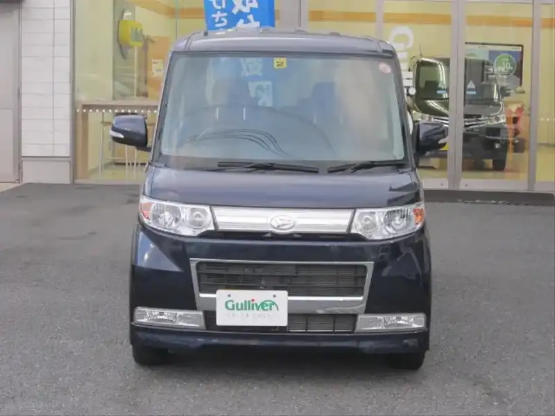 カタログ画像：タント（TANTO） カスタムＲＳ 2009年12月 CBA-L375S 660cc ミスティックブルーマイカアロワナ 燃費18.2km / l  フロント