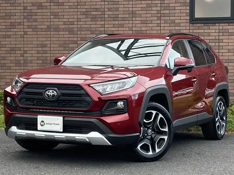 カタログ画像：ＲＡＶ４（RAV4） アドベンチャー 2020年8月 6BA-MXAA54 2000cc センシュアルレッドマイカ 燃費15.2km / l フロント