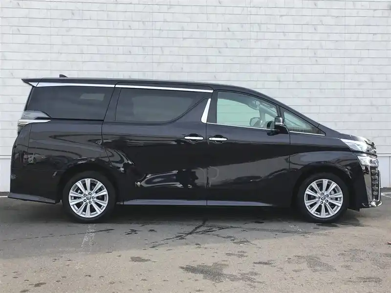 カタログ画像：ヴェルファイア（VELLFIRE） ２．５Ｚ 2019年10月 DBA-AGH30W 2500cc ブラック 燃費11.6km / l 外装