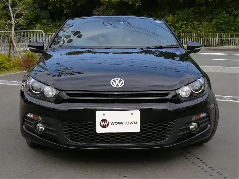 10071542 | カタログ画像：シロッコ（SCIROCCO） ＴＳＩ 2011年8月 DBA-13CAV 1400cc ディープブラックパールエフェクト フロント