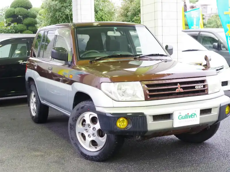 4003300 | カタログ画像：パジェロイオ（PAJERO IO） ＺＸ 1998年8月 GF-H76W 1800cc トリュフブラウン（Ｐ）／ハミルトンシルバー（Ｍ）・２トーン メイン（その他）