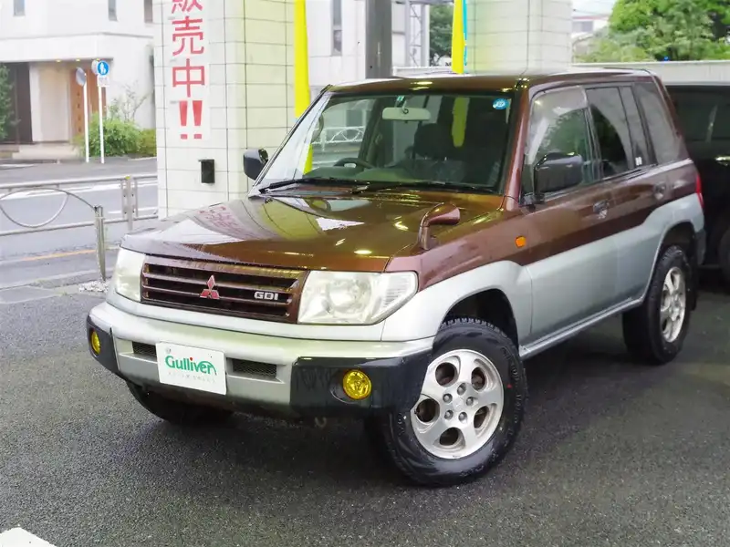 4003300 | カタログ画像：パジェロイオ（PAJERO IO） ＺＸ 1998年8月 GF-H76W 1800cc トリュフブラウン（Ｐ）／ハミルトンシルバー（Ｍ）・２トーン 外装