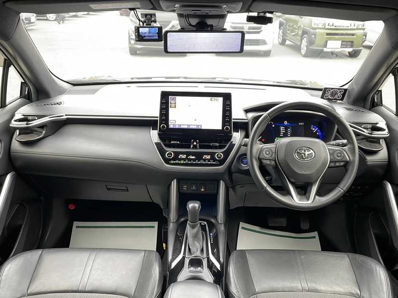 カタログ画像：カローラクロス（COROLLA CROSS） ハイブリッド Ｚ 2021年9月 6AA-ZVG11 1800cc プラチナホワイトパールマイカ 燃費26.2km / l 内装
