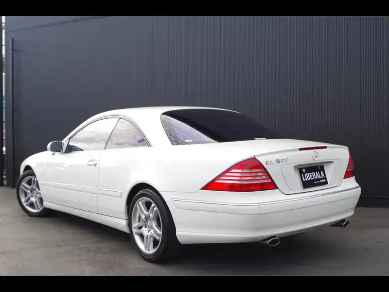 カタログ画像：ＣＬ（CL） ＣＬ５５ ＡＭＧ 2001年9月 GH-215374 5500cc アラバスターホワイト（Ｓ） バック