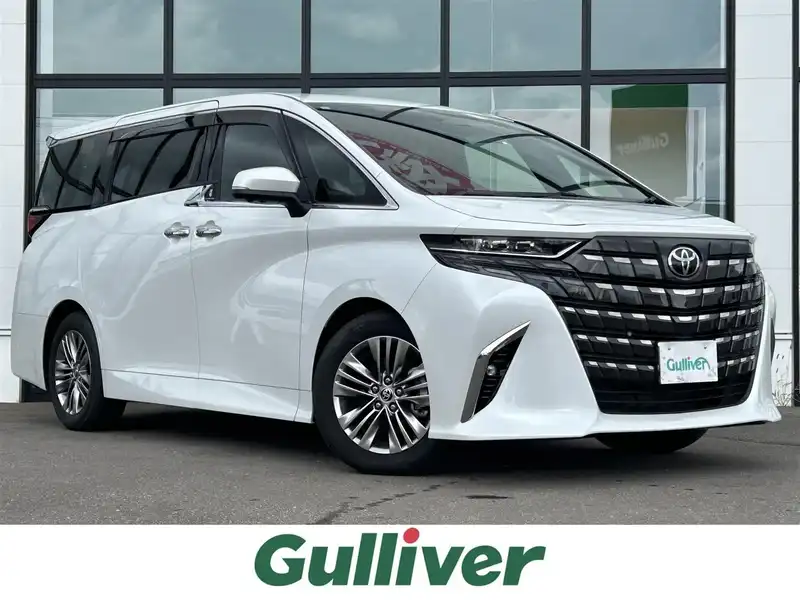 カタログ画像：アルファード（ALPHARD） Ｚ 2023年6月 3BA-AGH45W 2500cc プラチナホワイトパールマイカ 燃費10.3km / l メイン