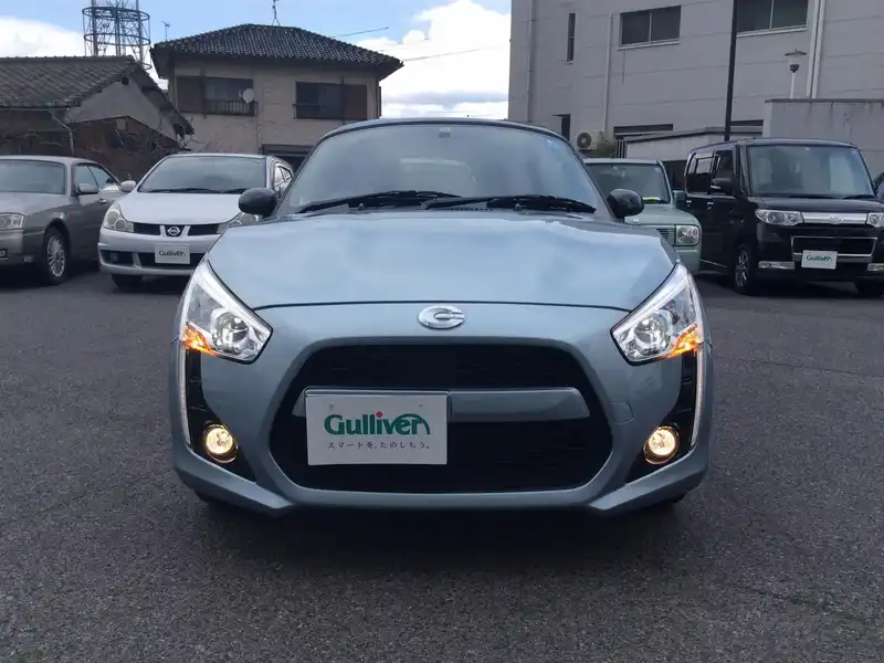 カタログ画像：コペン（COPEN） ローブ 2014年6月 DBA-LA400K 660cc リキッドシルバーメタリック 燃費25.2km / l フロント