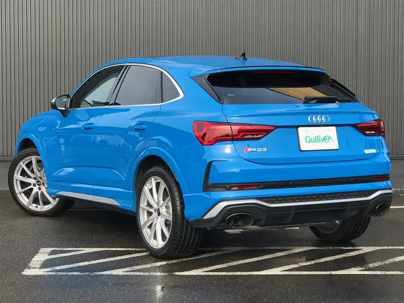 10133129 | カタログ画像：ＲＳ Ｑ３ スポーツバック（RS Q3 SPORTBACK） ベースグレード 2020年12月 3BA-F3DNWF 2500cc ターボブルー バック