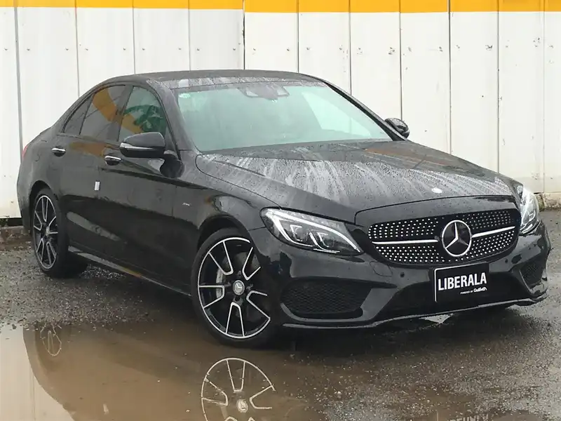 カタログ画像：Ｃクラス（C-CLASS） Ｃ４５０ ＡＭＧ ４マチック 2015年7月 CBA-205064 3000cc オブシディアンブラック（Ｍ） 燃費12.0km / l メイン