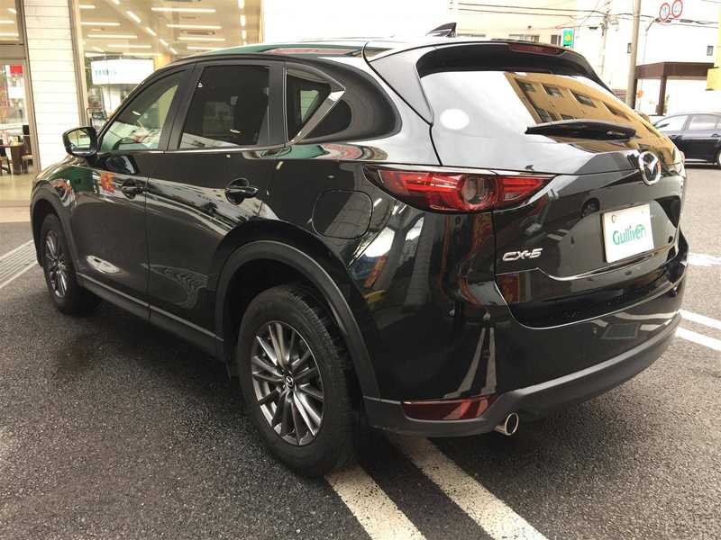 カタログ画像：ＣＸ－５（CX-5） ＸＤ シルクベージュセレクション 2020年1月 3DA-KF2P 2200cc ジェットブラックマイカ 燃費16.6km / l バック