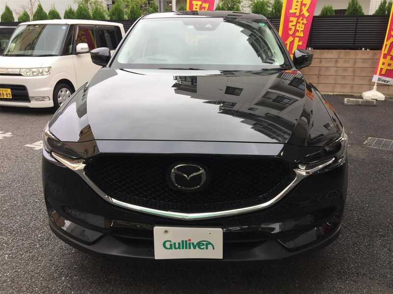 カタログ画像：ＣＸ－５（CX-5） ＸＤ シルクベージュセレクション 2020年1月 3DA-KF2P 2200cc ジェットブラックマイカ 燃費16.6km / l フロント