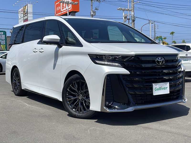 カタログ画像：ヴェルファイア（VELLFIRE） Ｚ プレミア 2025年1月 5BA-TAHA45W 2400cc プラチナホワイトパールマイカ 燃費10.2km / l メイン