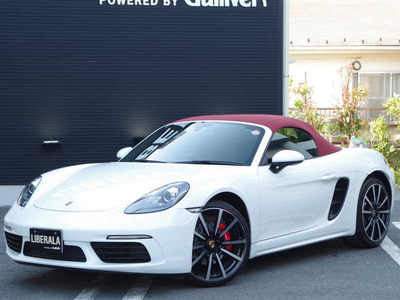 カタログ画像：７１８ボクスター（718 BOXSTER） ７１８ボクスターＧＴＳ 2019年6月 ABA-982J2 2500cc キャララホワイトメタリック メイン（その他）