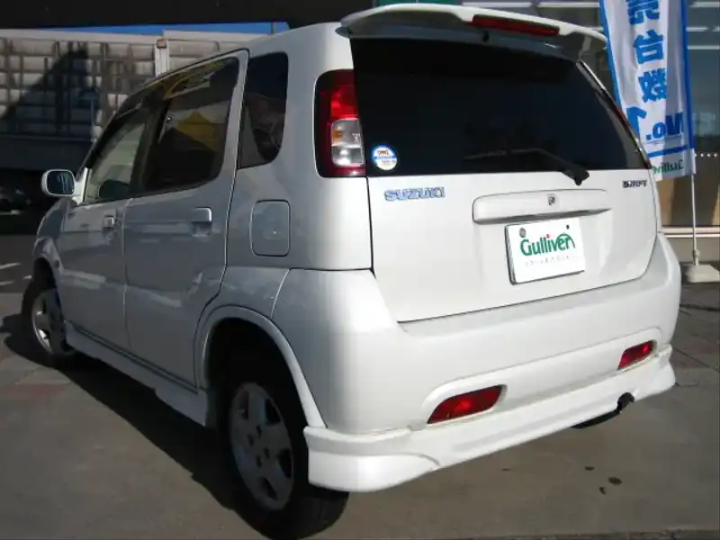 カタログ画像：スイフト（SWIFT） ＳＸ 2001年4月 LA-HT51S 1300cc パールホワイト 燃費16.4km / l  外装