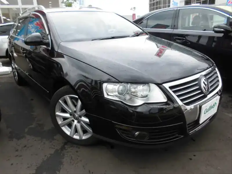 カタログ画像：パサートヴァリアント（PASSAT VARIANT） Ｖ６ ４モーション 2009年1月 ABA-3CAXZF 3200cc ディープブラックパールエフェクト 燃費10.2km / l  メイン（その他）