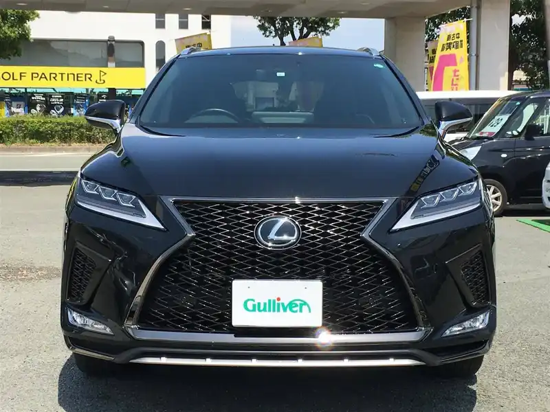 カタログ画像：ＲＸ（RX） ＲＸ３００ Ｆスポーツ 2020年7月 3BA-AGL20W 2000cc ブラックorグラファイトブラックガラスフレーク 燃費10.9km / l フロント