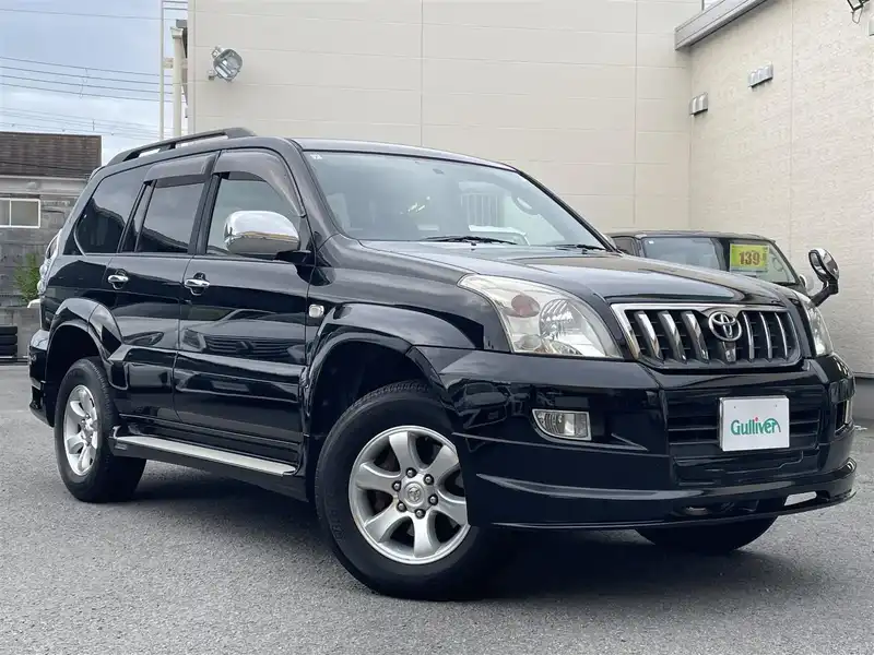 ランドクルーザープラド（トヨタ）のブラック系（黒）の中古車を