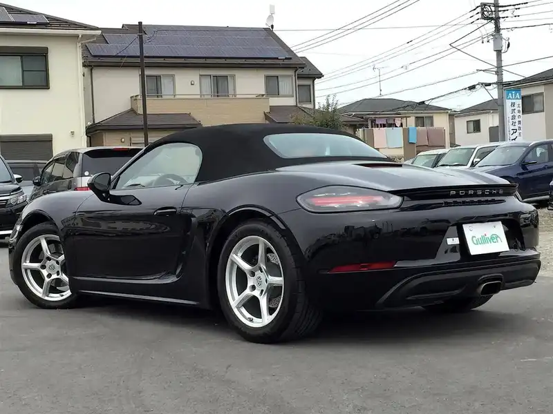 カタログ画像：７１８ボクスター（718 BOXSTER） ７１８ボクスター 2016年4月 ABA-982H1 2000cc ブラック バック