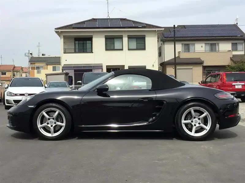 カタログ画像：７１８ボクスター（718 BOXSTER） ７１８ボクスター 2016年4月 ABA-982H1 2000cc ブラック 外装