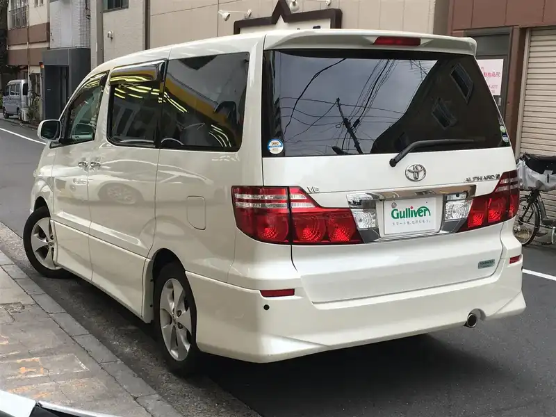 10035406 | カタログ画像：アルファードＧ（ALPHARD G） ＭＳ プライムセレクション 2006年8月 TA-MNH10W 3000cc ホワイトパールマイカ バック